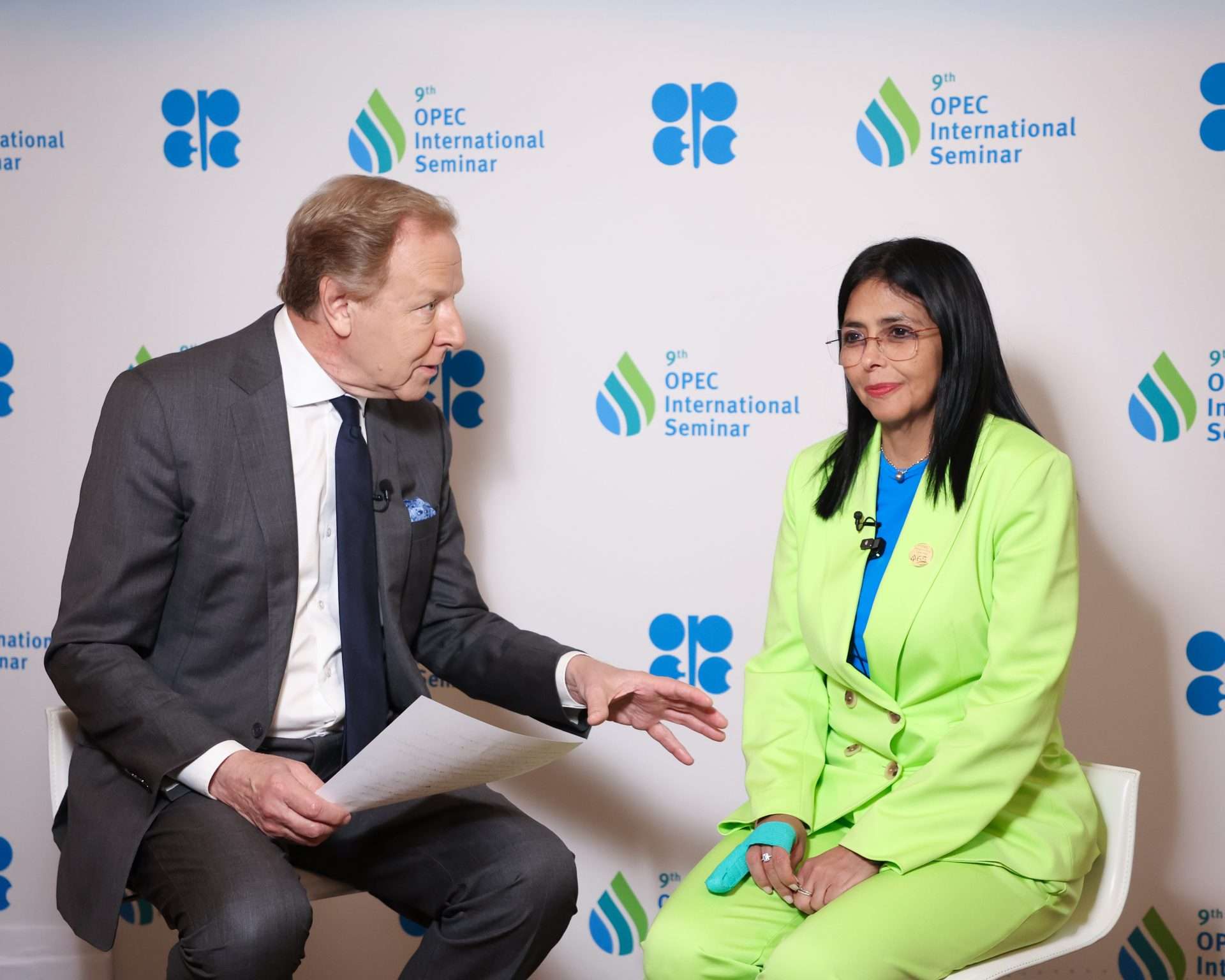 Vicepresidenta Delcy Rodríguez: el futuro energético está en el centro de la geopolítica
