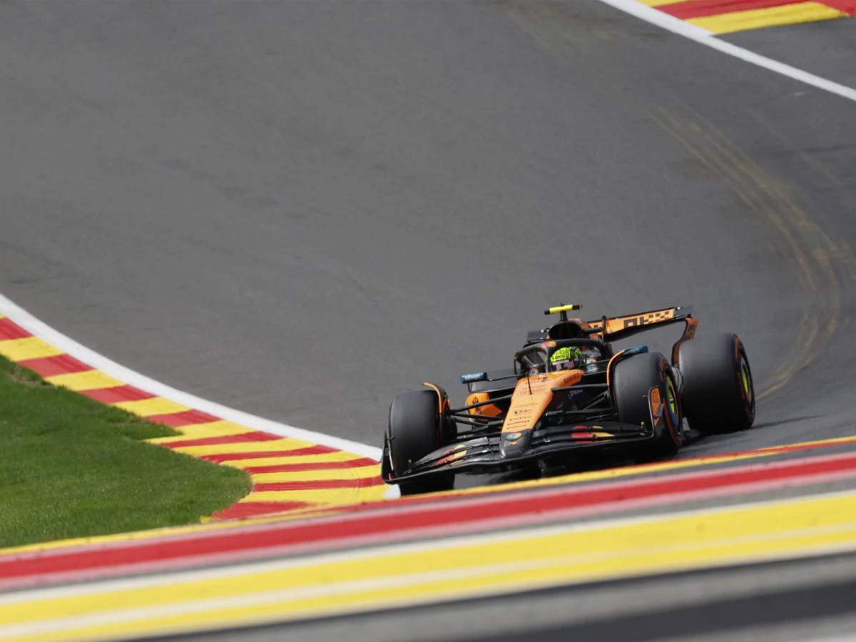 Norris se llevó la Pole y largará primero en Spa