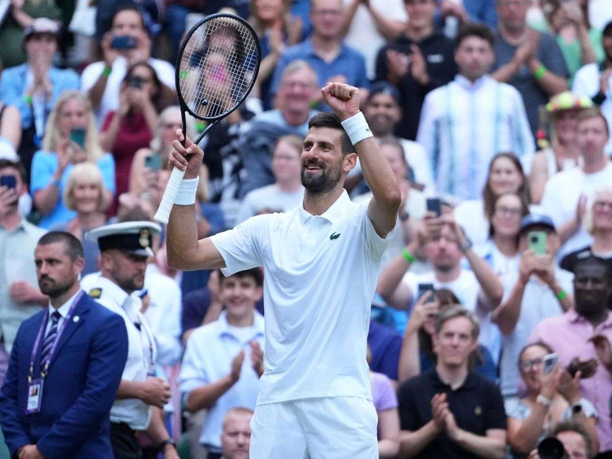 Djokovic llega a 100 victorias en Wimbledon 