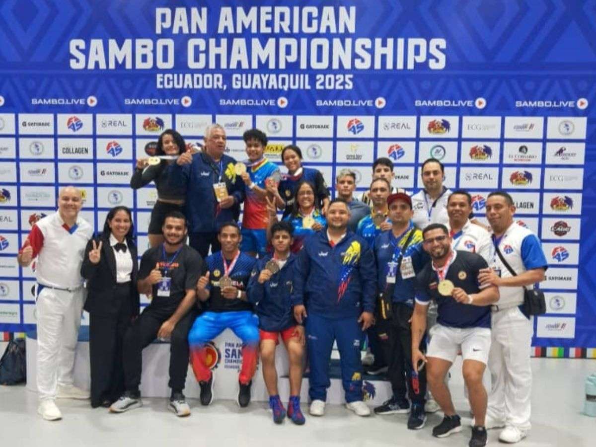 Sambo tuvo una lluvia de medallas