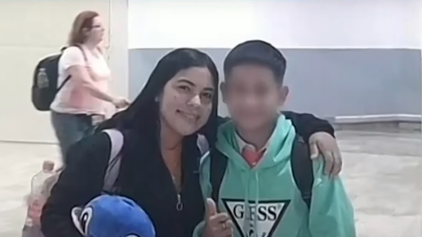 Venezolana que pidió ser deportada desde EEUU llegó al país con su hijo