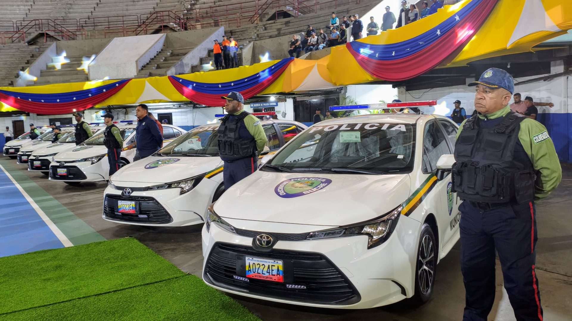 Dotaron a PoliSucre con nuevas patrullas y motos