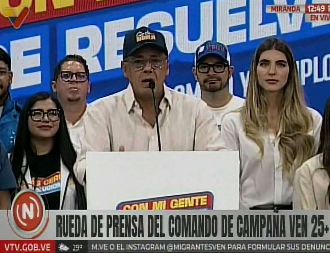 Jorge Rodríguez: la campaña unificará a los venezolanos