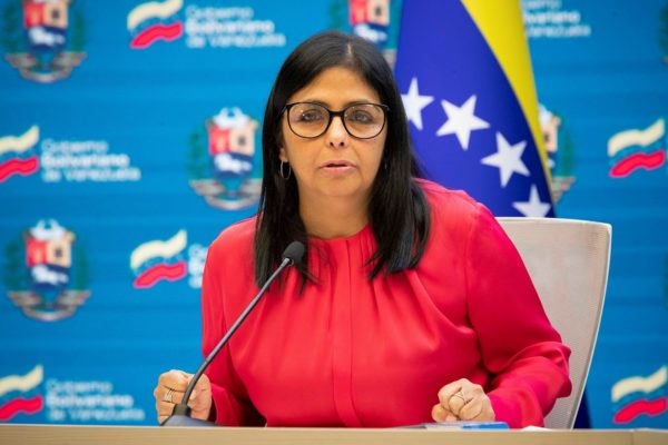 Delcy Rodríguez rechazó los señalamientos de la DEA: 'Los narcotraficantes son ustedes'