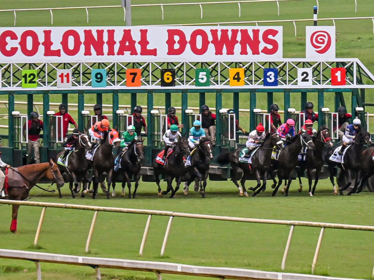 Jornada selectiva en el óvalo de Colonial Downs