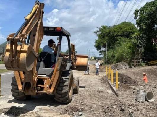 Corregida falla de borde en la carretera La Villa-San Juan