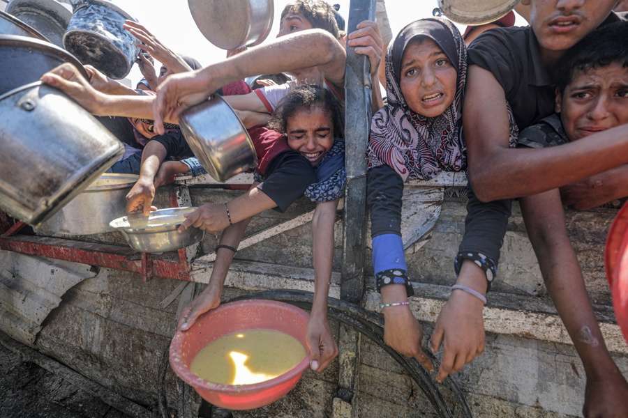 Aumentó a 100 la cifra de niños muertos por desnutrición en Gaza