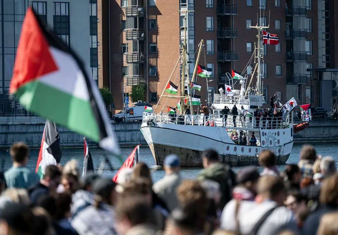 Mayor flotilla de ayuda partirá hacia Gaza para romper bloqueo israelí