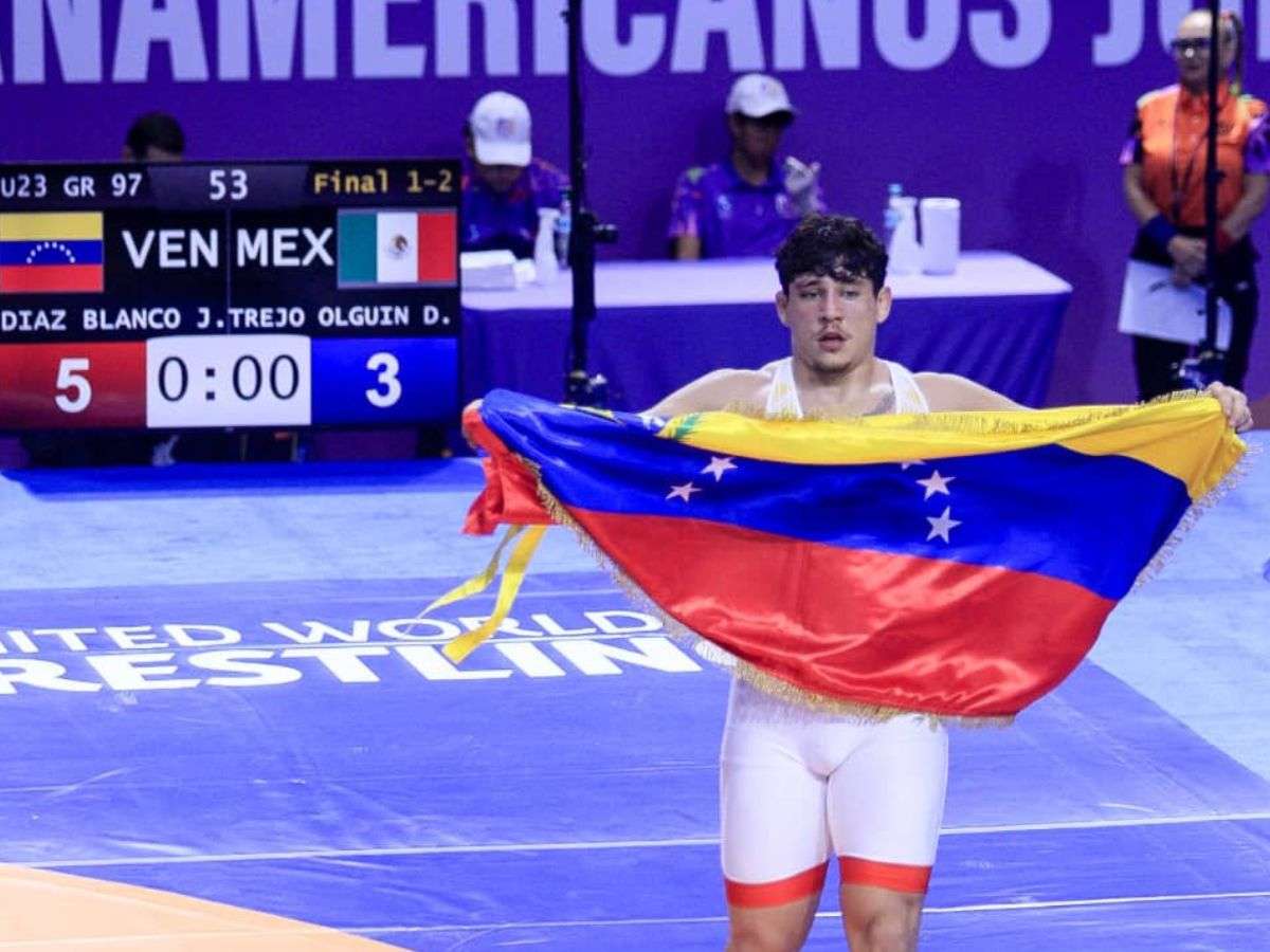 Venezuela suma oro en lucha grecoromana