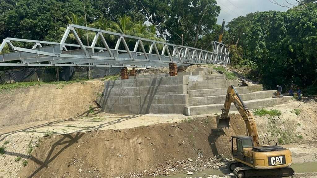 Puente San Javier estará listo en dos semanas