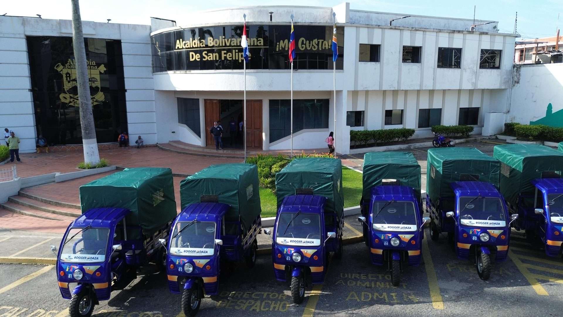 San Felipe incorpora 10 trimotos para fortalecer servicios municipales