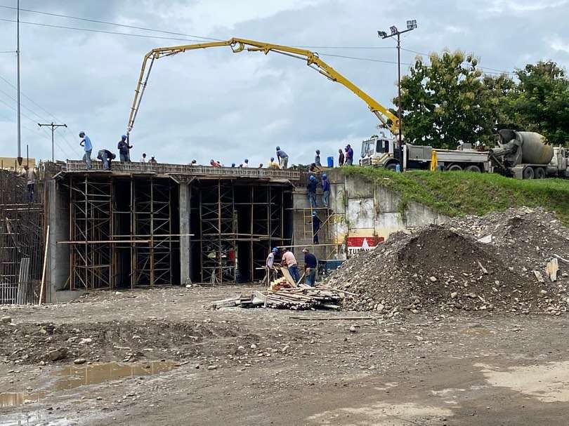 92% de avance presenta el puente La Trinidad en Ospino