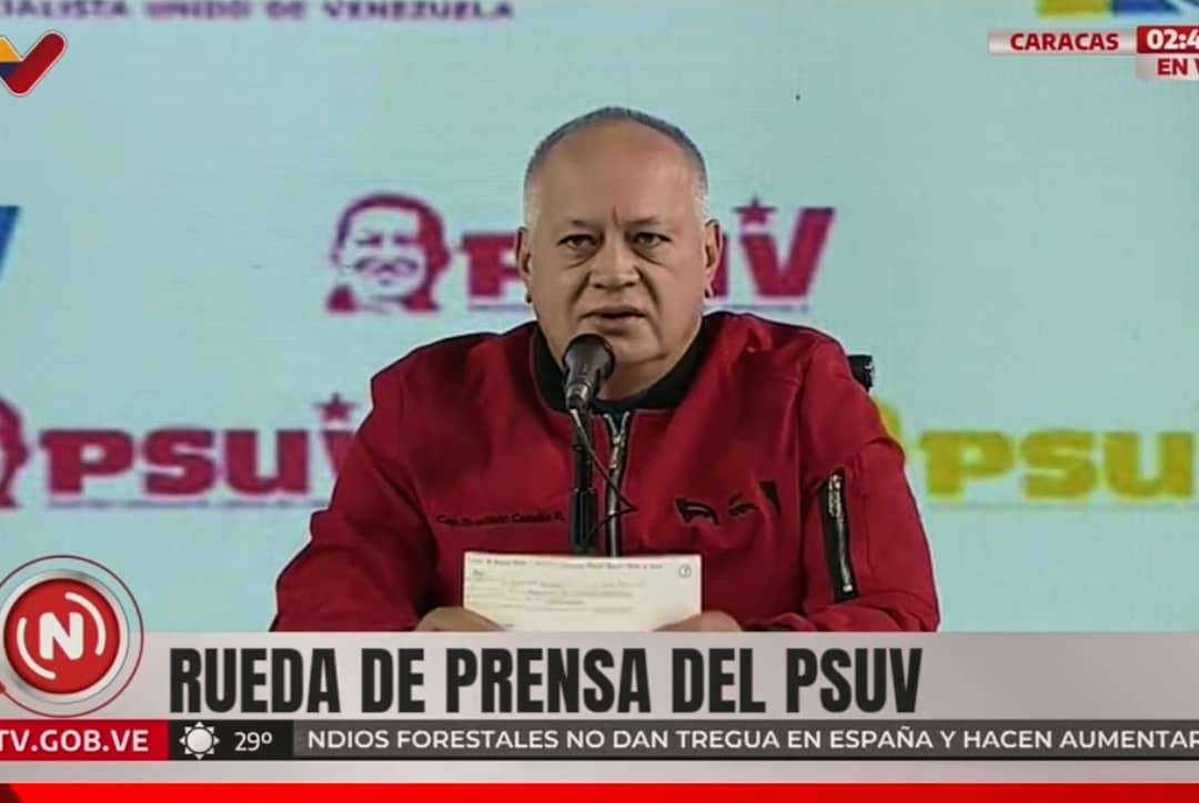 Cabello a los enemigos de la Patria: Venezuela es inexpugnable