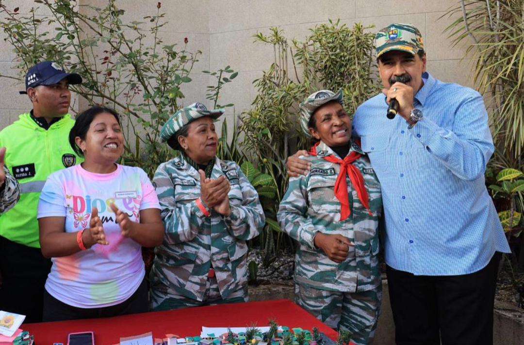 Maduro llamó a un proceso de alistamiento militar en todo el país