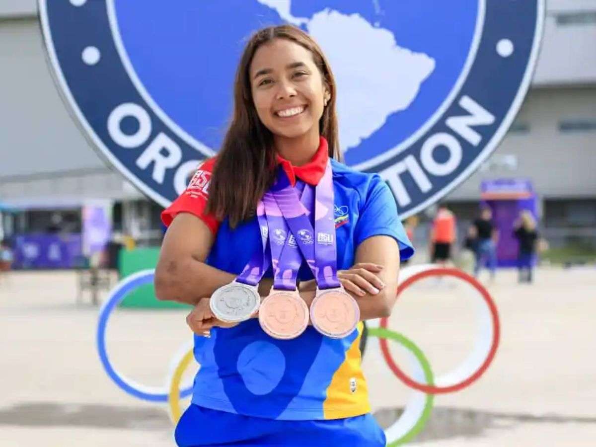 Wilmary Toro se despidió con tres medallas