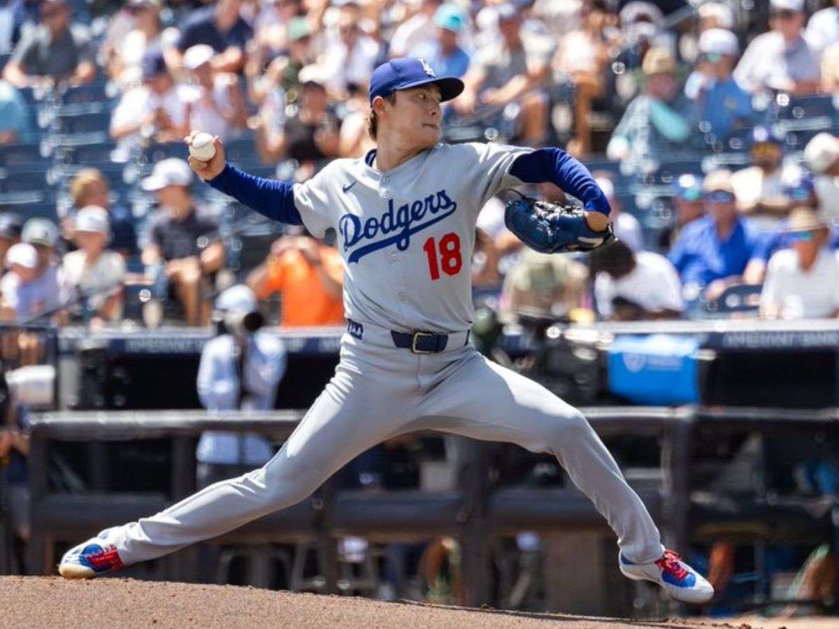 Yoshinobu Yamamoto guió triunfo de Los Dodgers