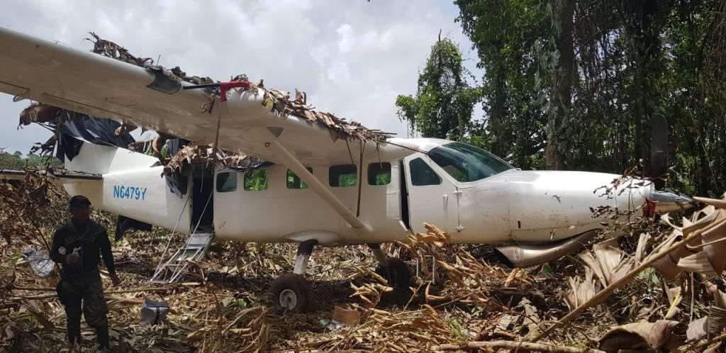 Fanb neutralizó nave utilizada por los narcos