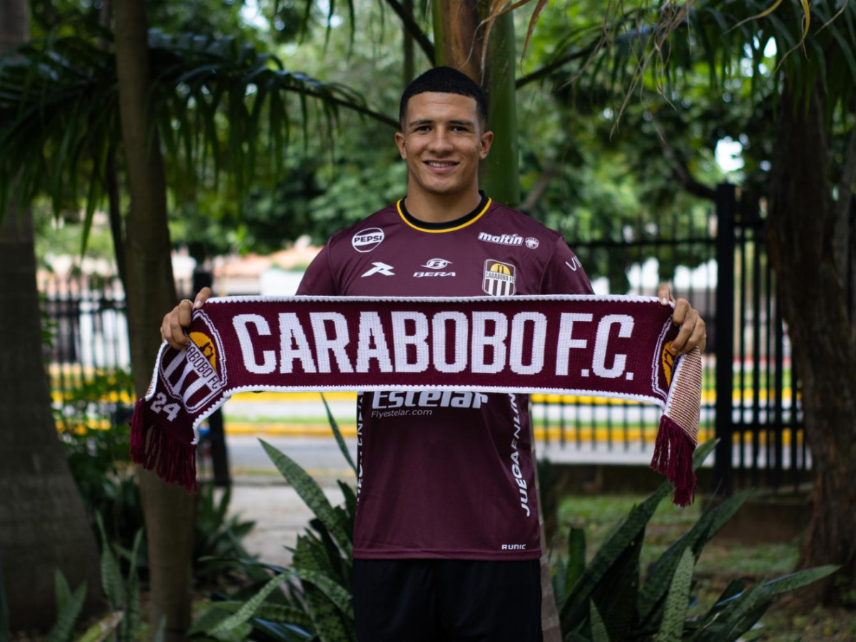 Juan Alegría llega como refuerzo al Carabobo FC