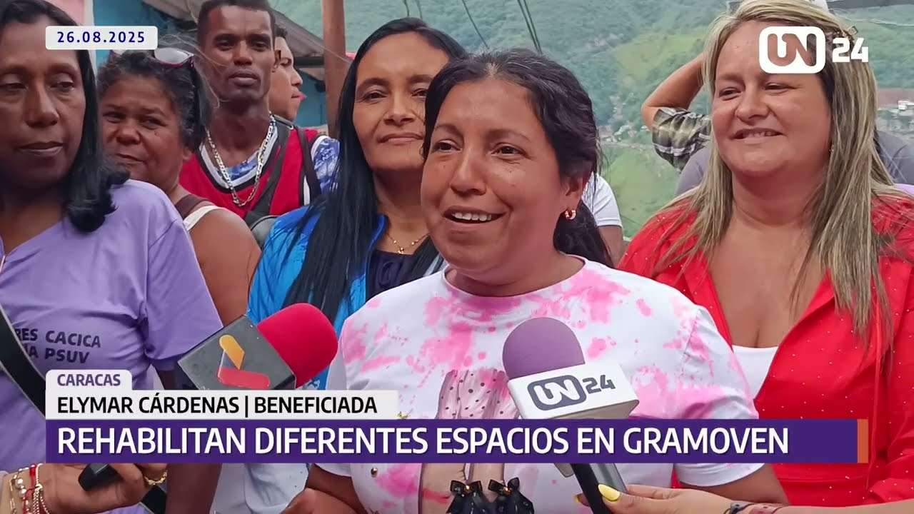 Rehabilitan diferentes espacios en Gramoven