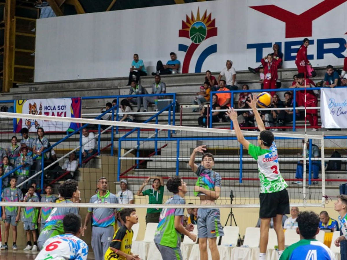 Lara y Miranda campeones del voleibol
