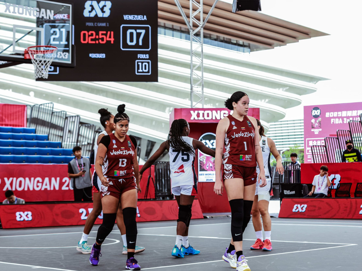 Selección Femenina comienza con dos reveses en Mundial 3x3 U23