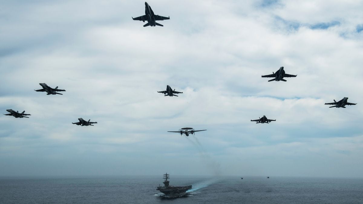 EEUU suma diez aviones de combate a su operativo en el Caribe