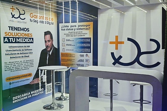 MásQueSeguridad destaca en Fitelven 2025 junto a las grandes del sector tecnológico - FOTO