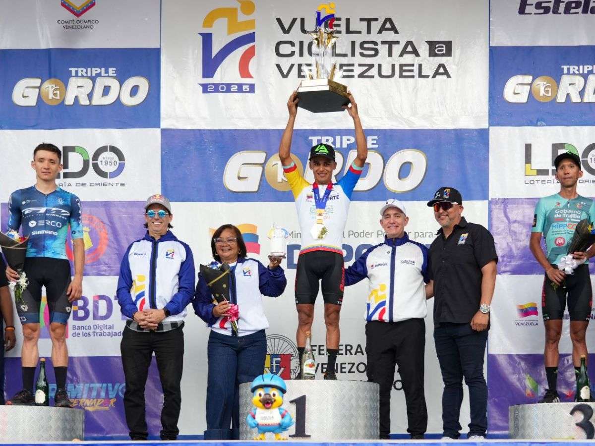 Luis Mora campeón de la Vuelta a Venezuela