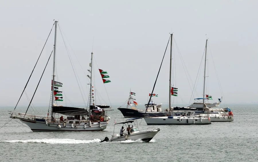 Flotilla Sumud reporta un nuevo ataque con dron