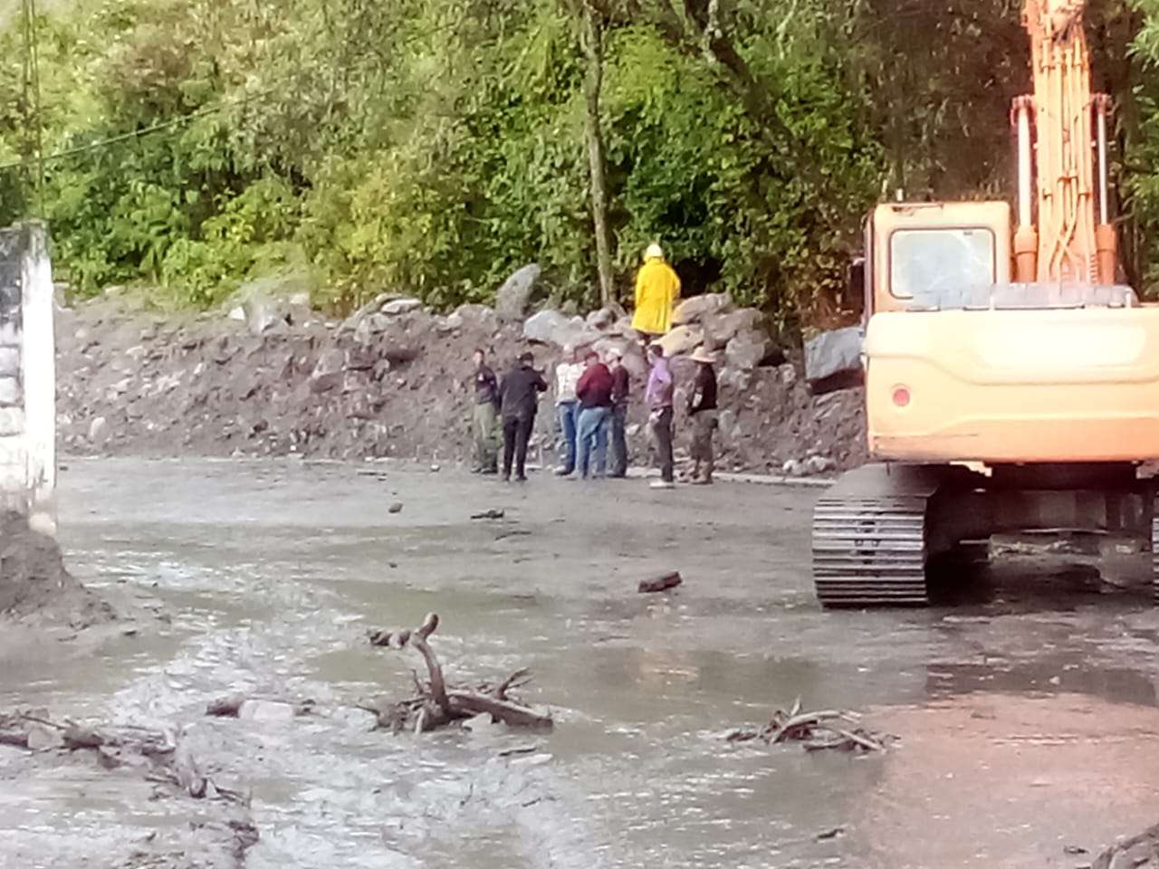En Trujillo Fuerza de Tarea atiende afectaciones por lluvia en Boconó
