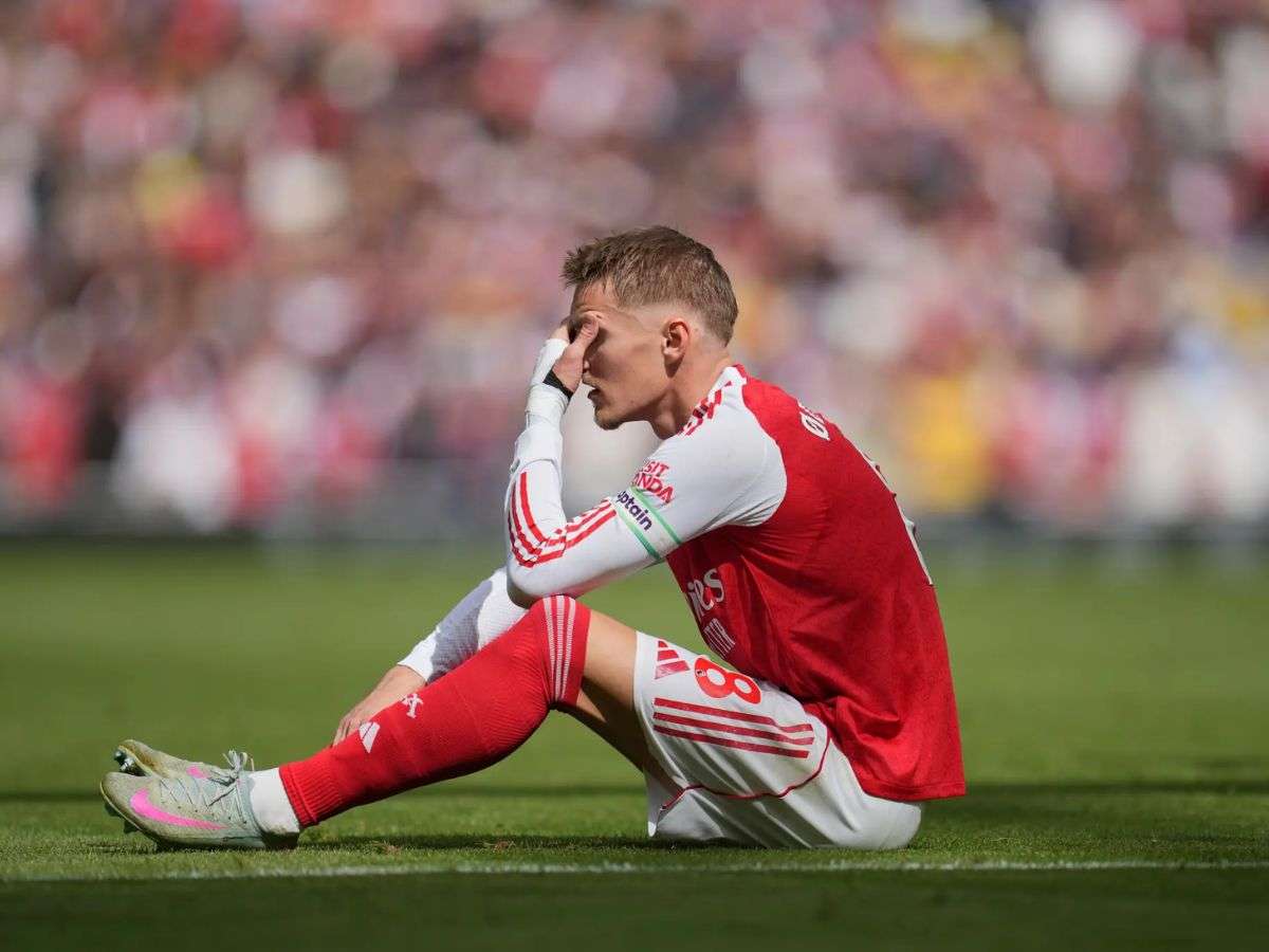 Martín Ødegaard sufrió lesión en su hombro