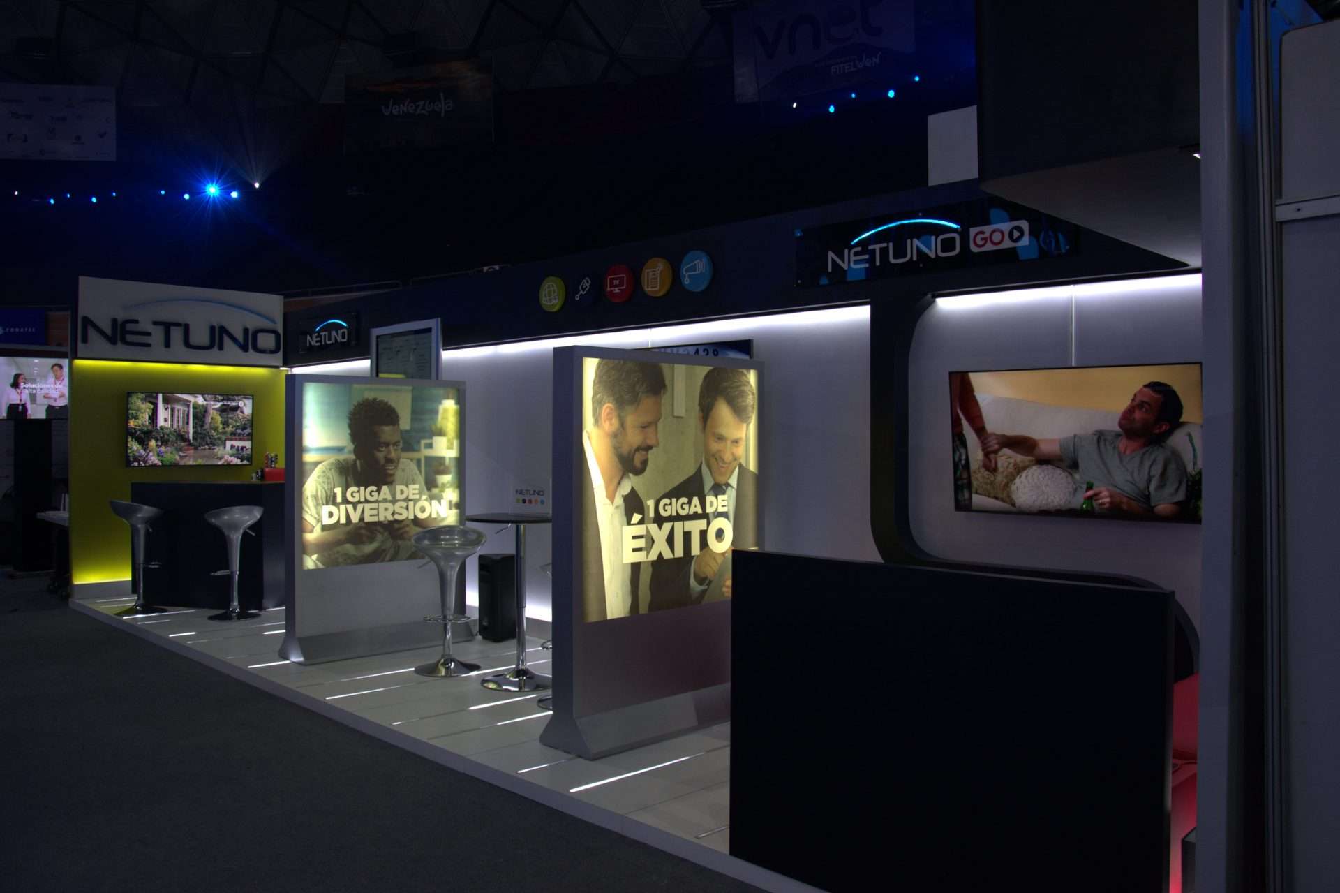 NetUno exhibe avances en fibra óptica, IA y streaming en Fitelven 2025