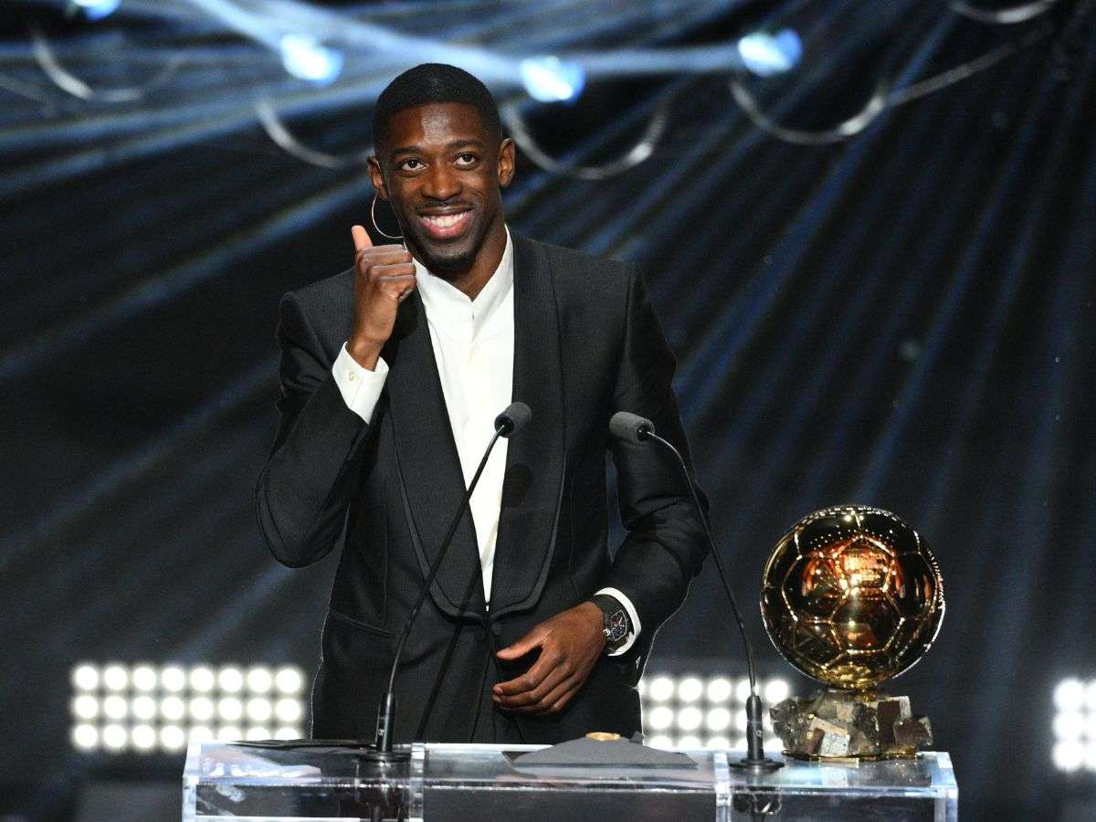 Ousmane Dembelé se alza con el Balón de Oro