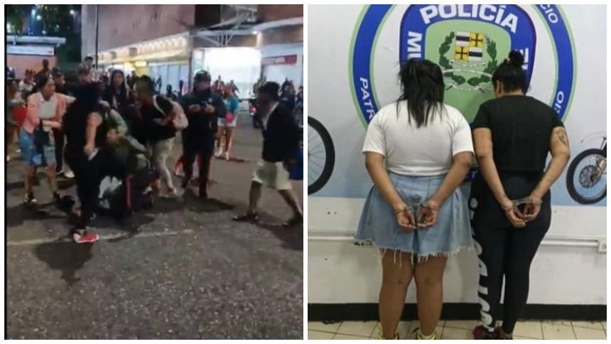 Ministerio Público imputará a dos mujeres que desarmaron a un policía durante trifulca en Petare
