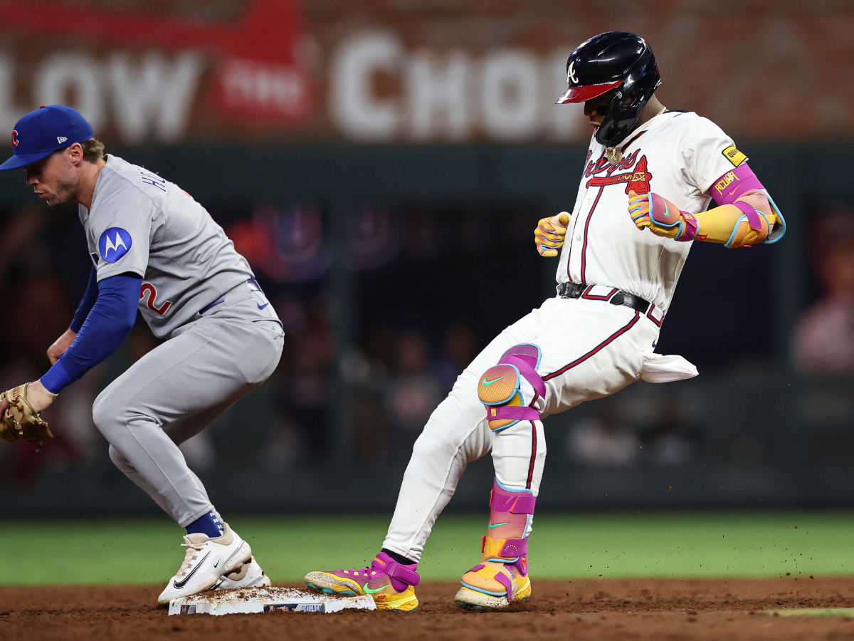 Casi Jonrón y nuevo imparable de Ronald Acuña