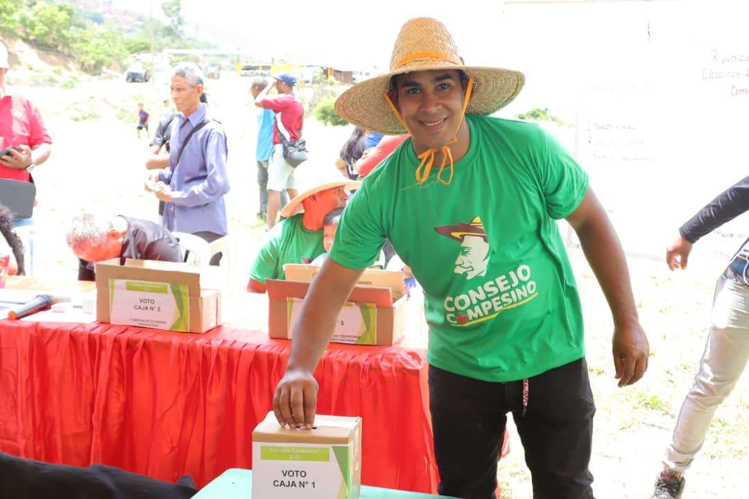 Campesinos eligen voceros para conformar los Consejos Campesinos