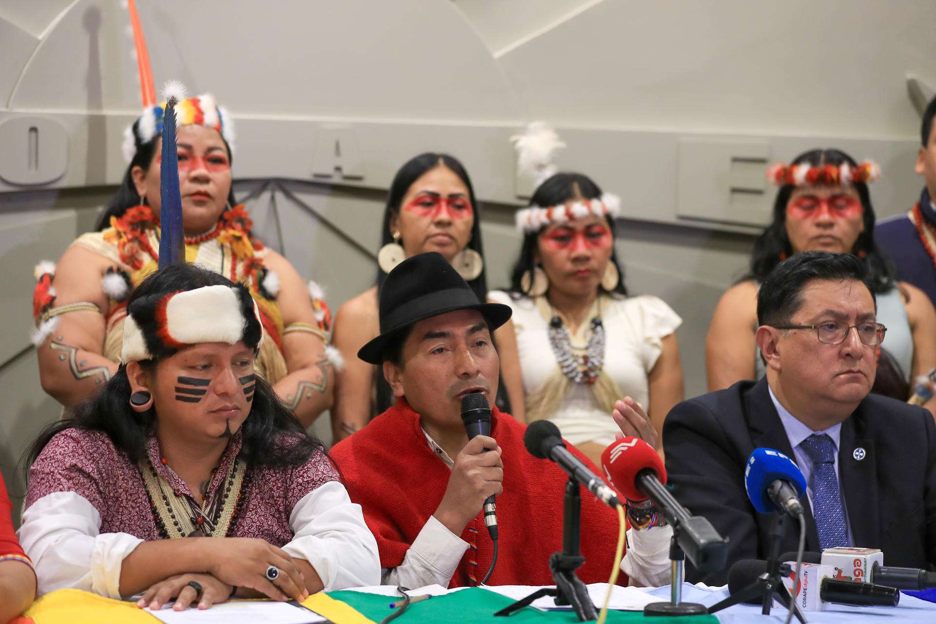 Indígenas de Ecuador no dará "ni un paso a atrás" ante Noboa