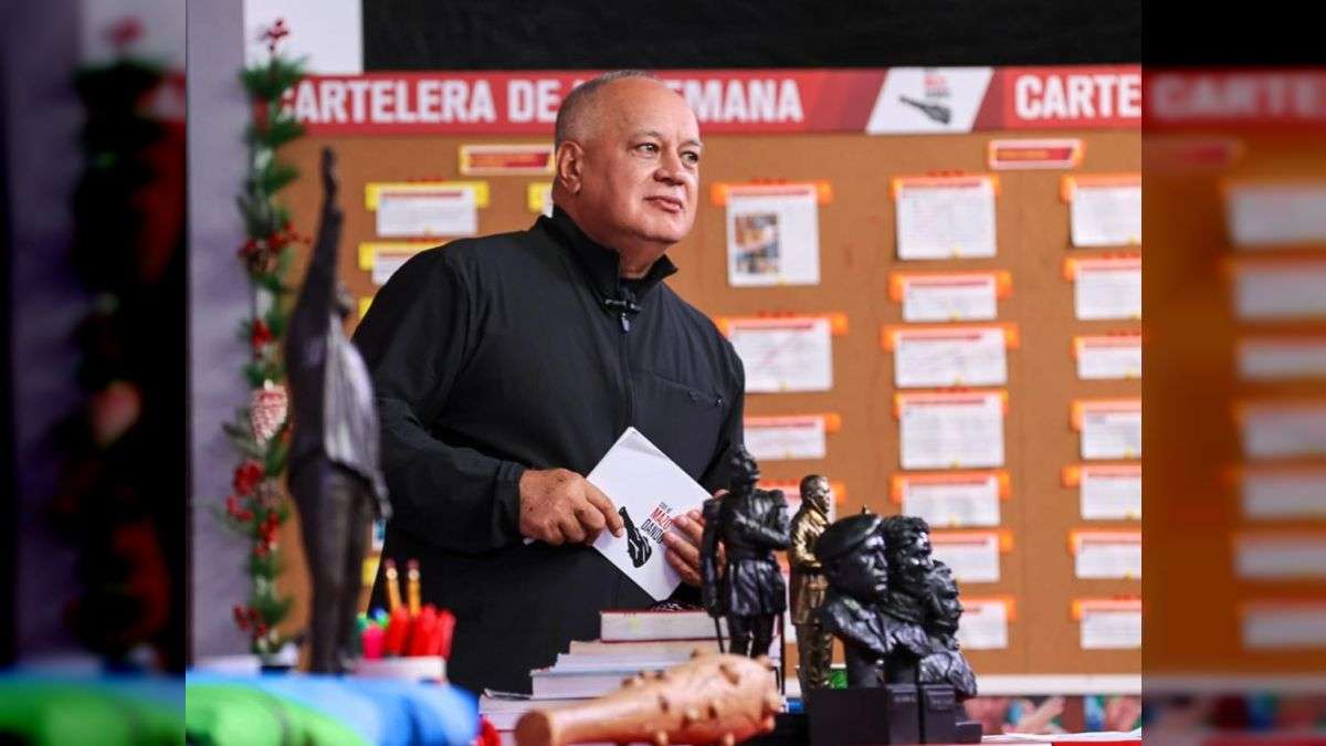 Tips: estos son los dardos que lanzó Diosdado Cabello en Con el Mazo Dando