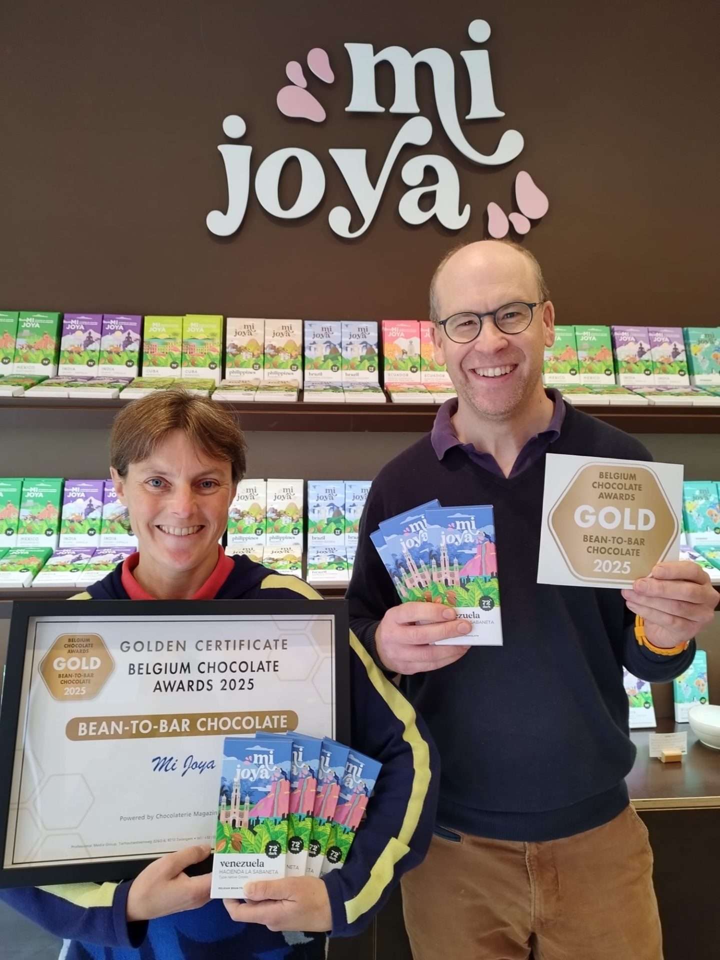 Premian en Bélgica un chocolate hecho con cacao Choroní