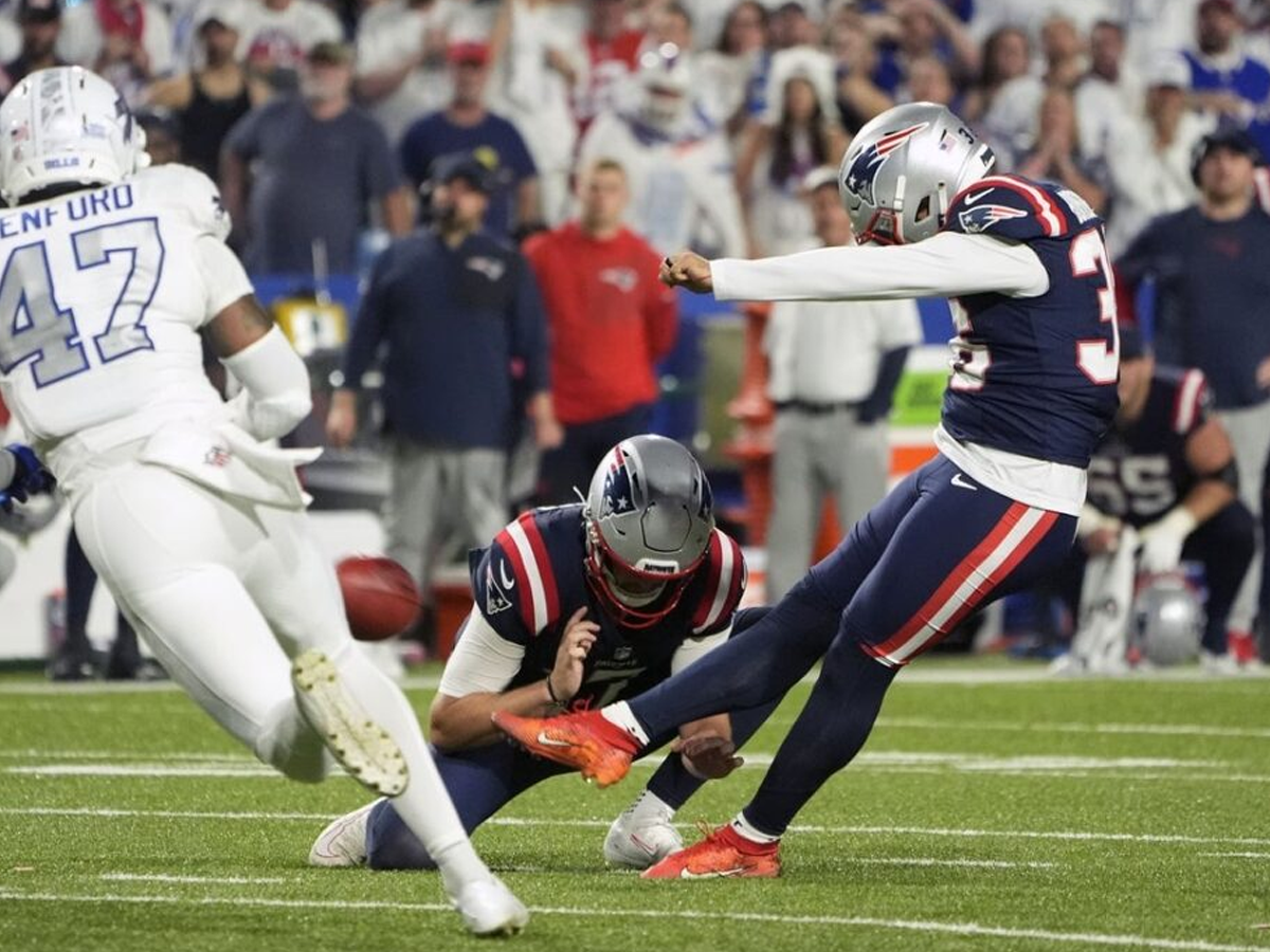 Borregales le dio la victoria a los Patriotas en la NFL