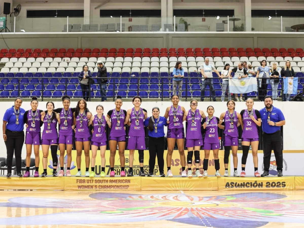 Baloncesto sub-17 plata y cupo a la AmeriCup