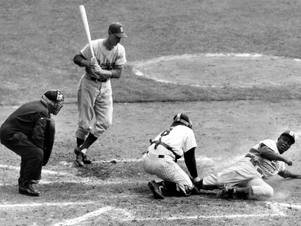 Triunfo de Brooklyn ante Yankees 1955