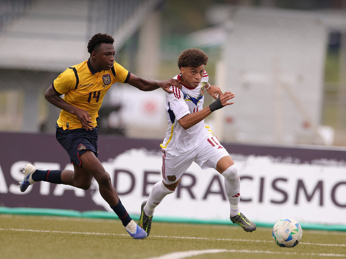 Vinotinto sub15 empató con Ecuador y sigue invicta