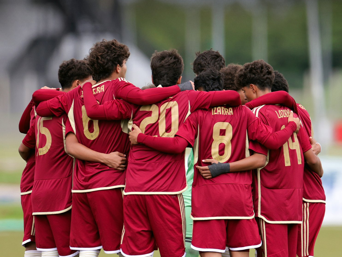Vinotinto sub15 se quedó con el bronce en Liga Evolución