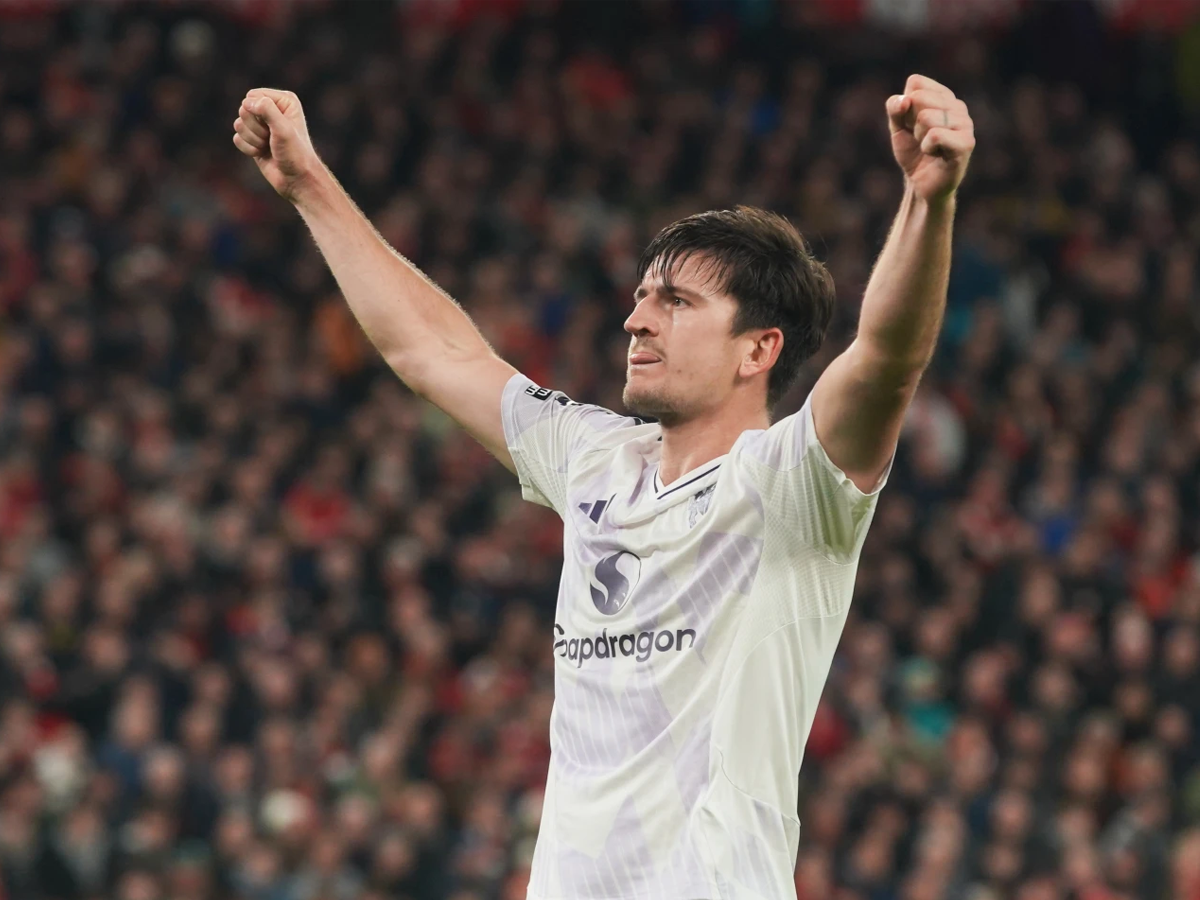 Harry Maguire protagonizó la victoria del United ante Liverpool