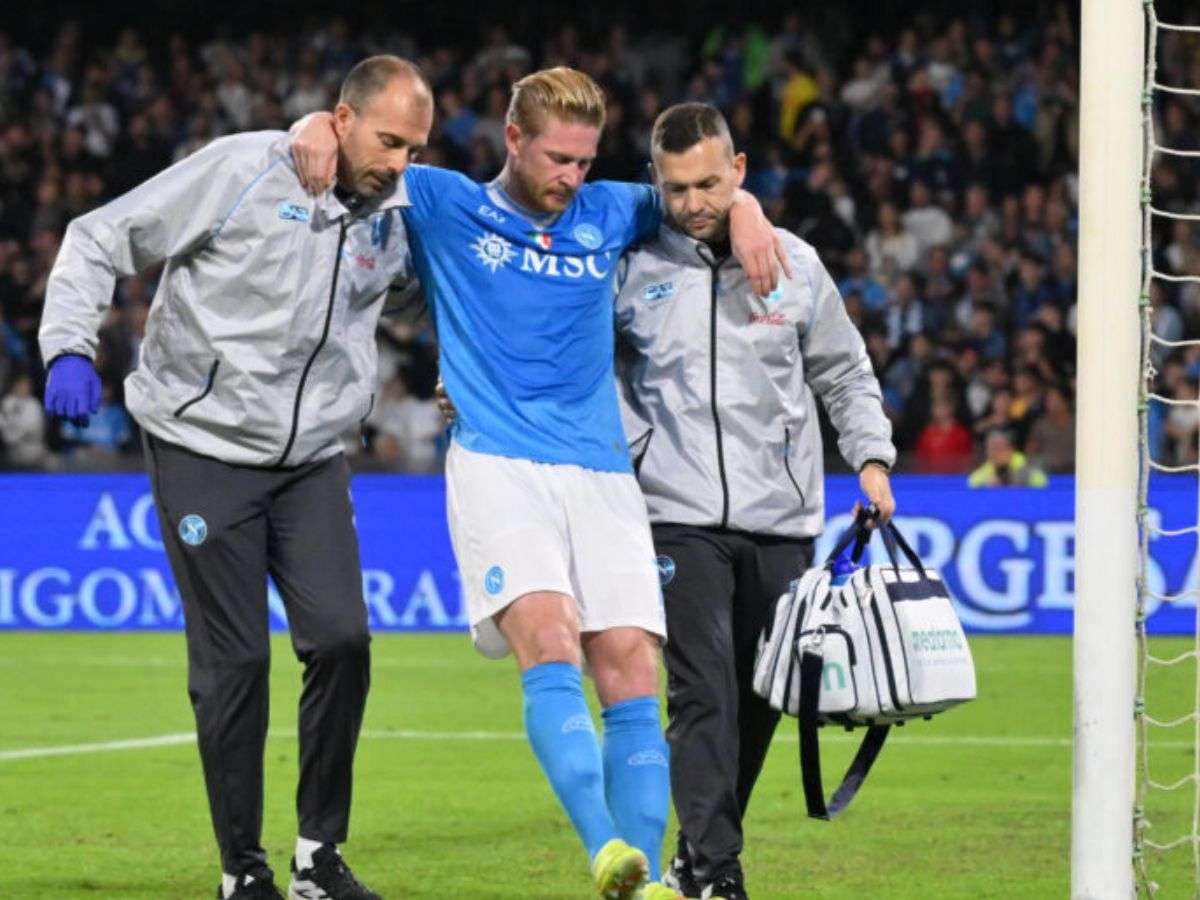 Lesión de Kevin De Bruyne preocupa al Nápoles
