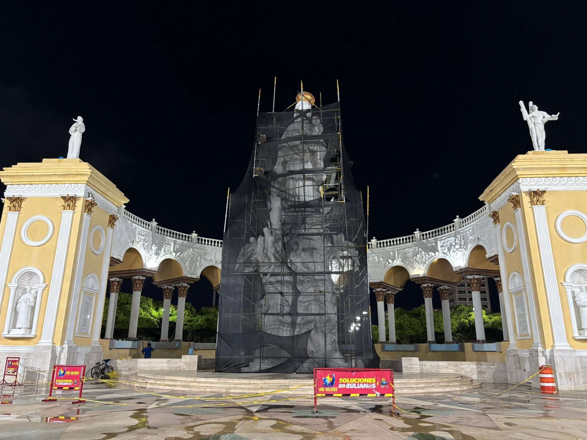 Monumento a La Chinita lucirá renovado para “la bajada”