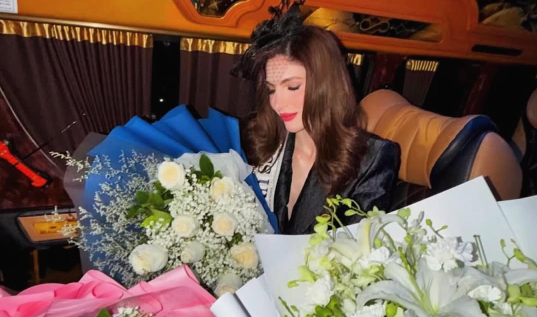 Así fue la llegada de la venezolana Stephany Abasali a Tailandia para el Miss Universo