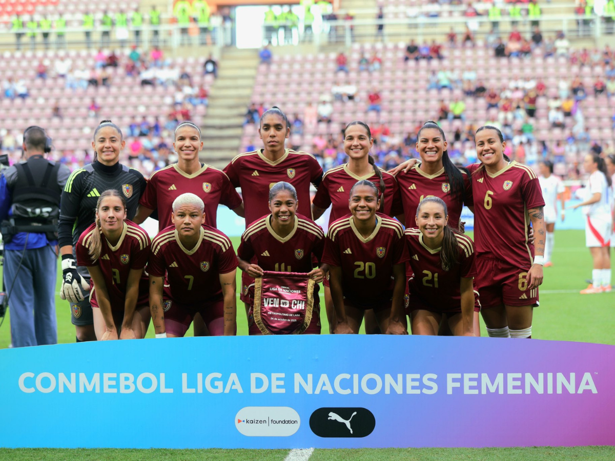 Vinotinto Femenina ante Paraguay en la Liga de Naciones