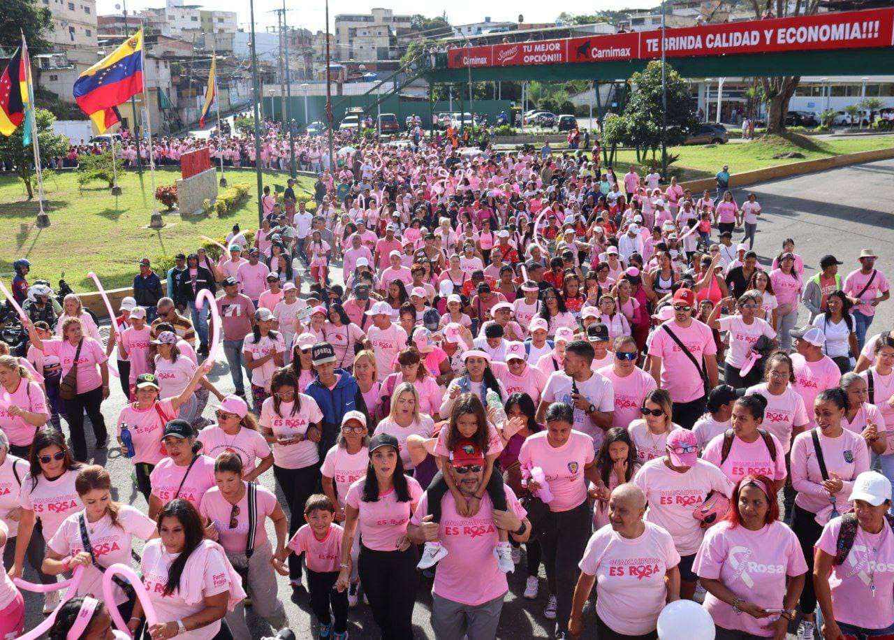 Los Teques celebrará Gran Caminata Rosa este 26 de octubre